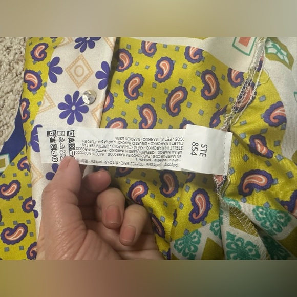 Zara Floral and Paisley kimono size S - Picture 5 of 7